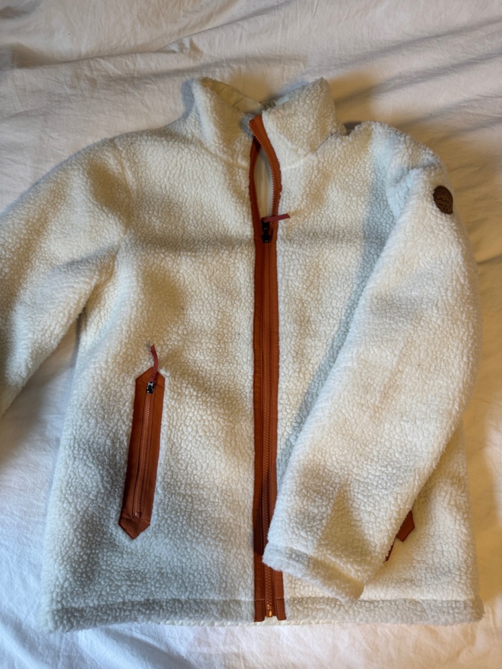 Reversible Sherpa jacket